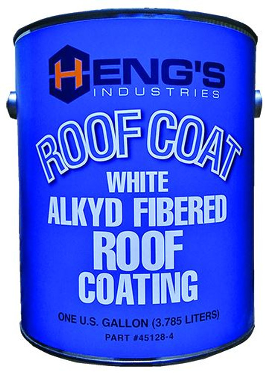 Ultimate Protection Roof Coating | Weatherproof Metal & Fiberglass Roofs | White Color - 1 Gallon