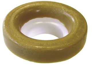 AquaPlumb Toilet Seal | Seal Off Water & Gas, Easy Install | Single Wax Flange