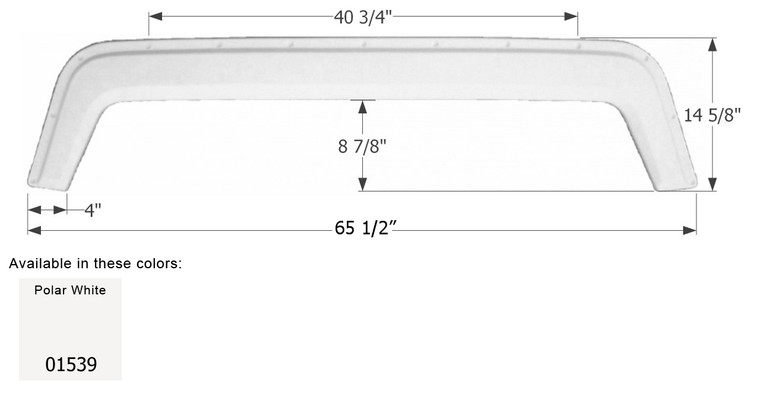 Upgrade Your RV with Icon Fender Skirt | Fits Various Fleetwood Brands | Durable ABS Plastic | Easy Installation