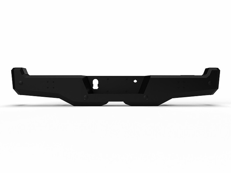 Upgrade Your 2017-2022 Ford F-350/F-250 | IC Alumilite Bumper - Direct Fit, Easy Install, Black Aluminum