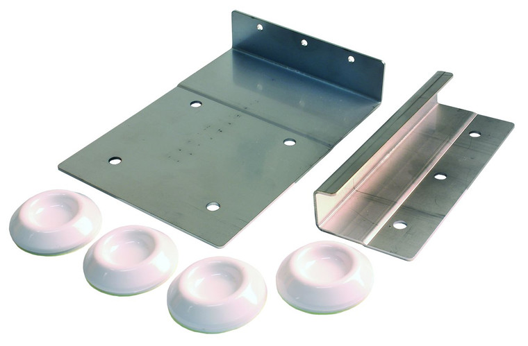 JR Products Stainless Steel Mounting Bracket | Low Profile, Easy Install, Reduce Washer Uninstalling
