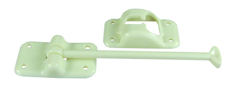 Durable T-Style Door Catch | Direct Replacement | Colonial White | Limitless Usage