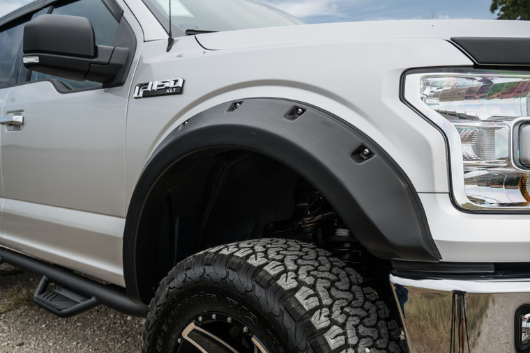 Lund RX-Rivet Style Fender Flares | Ford Ranger 2019-2021 | Aggressive Design | Wide Coverage | Easy Install