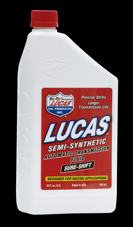 Lucas Oil Auto Trans Fluid | Semi Synthetic for Racing | Smooth Shifting & Extraordinary Protection
