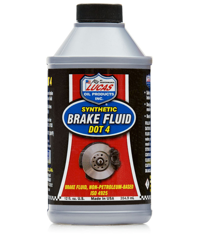 Lucas Oil Glycol Ether Brake Fluid | Prevent Seal Issues, Rust Protection | 12oz