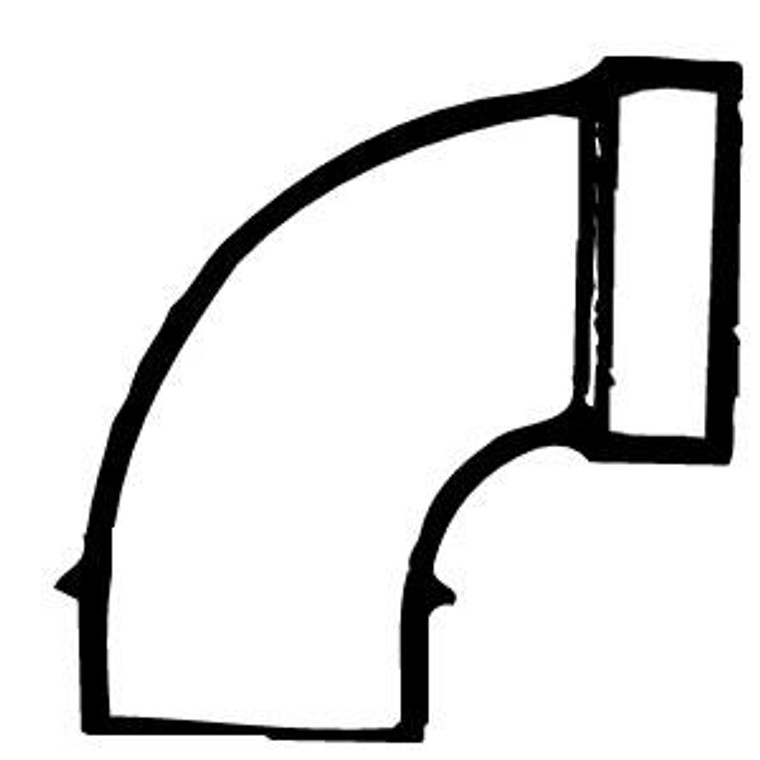 High Quality LaSalle Bristol 90 Degree Street Elbow | USA Made ABS Plastic | Easy Install