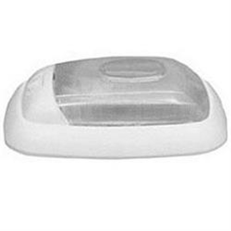Sleek Euro-Style LaSalle Bristol Interior Light | Fits Any Decor | 12V, Clear Lens, White ABS