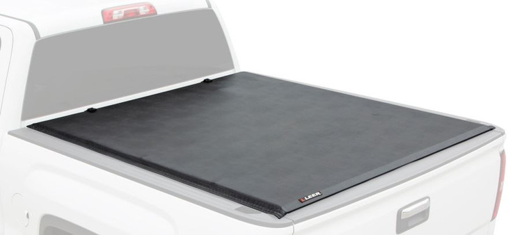 Leer Tonneau Cover | Soft Roll-Up | Exclusive CYNC Latching | Easy Install | Black Vinyl