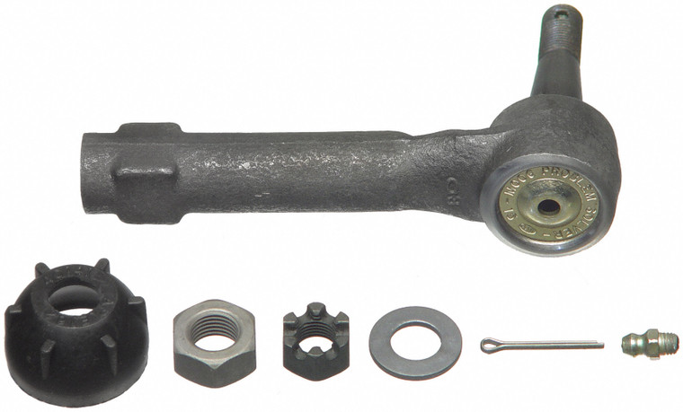 Moog Chassis Tie Rod End | Problem Solver, OE Replacement, With Powdered-Metal Gusher Bearing