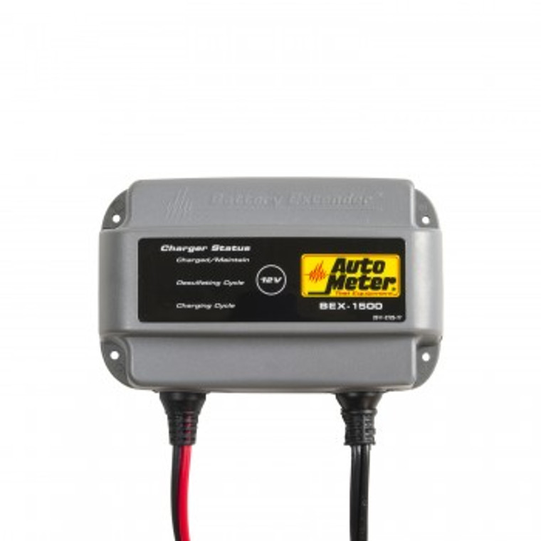 Keep Batteries Fully Charged | AutoMeter Battery Extender for all 12V Lead Acid Batteries