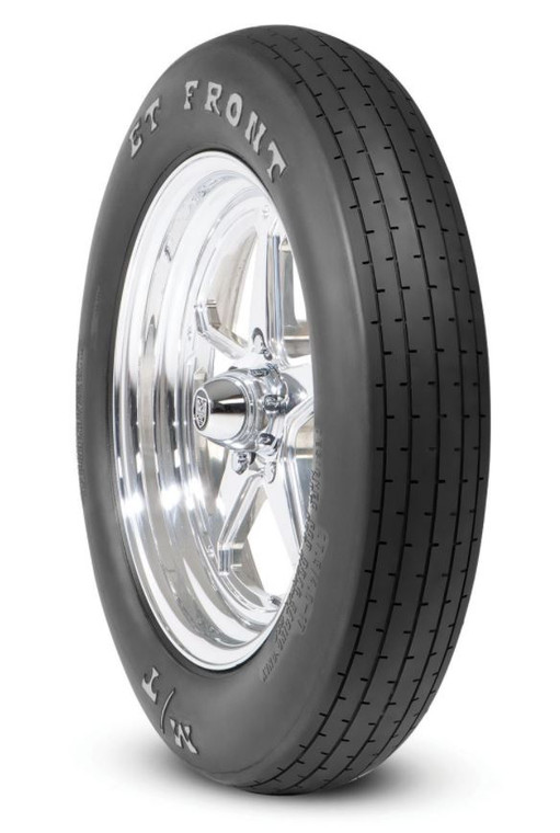 Mickey Thompson ET Front Drag Racing Tire | 26.0 x 4.0-15 | Nylon Bias Ply | Lightweight | High Speed | Limited Warranty