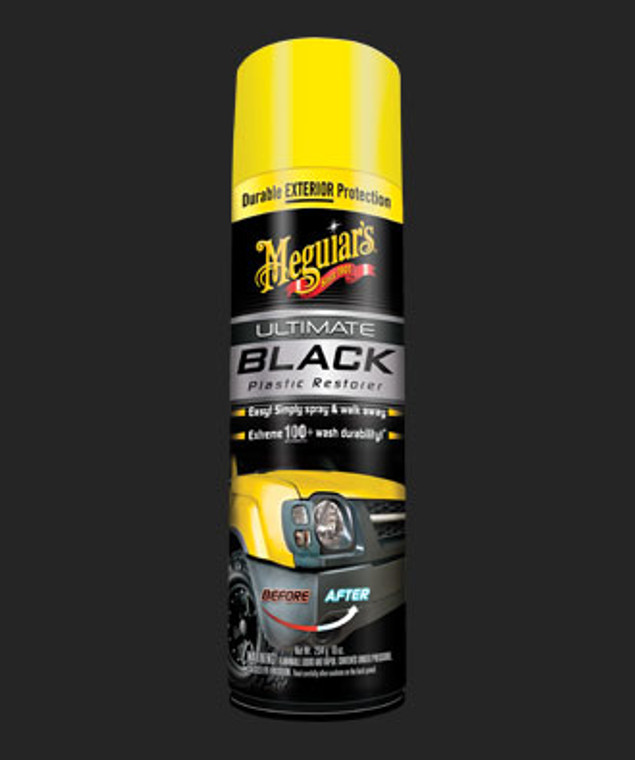 Meguiars Ultimate Plastic Polish | 10oz Aerosol Can | Extreme Shine & UV Protection