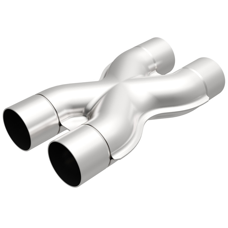 Magnaflow Stainless Steel X-Pipe | 100% Stainless, Horsepower Gain, Custom Fit, Noise Canceling