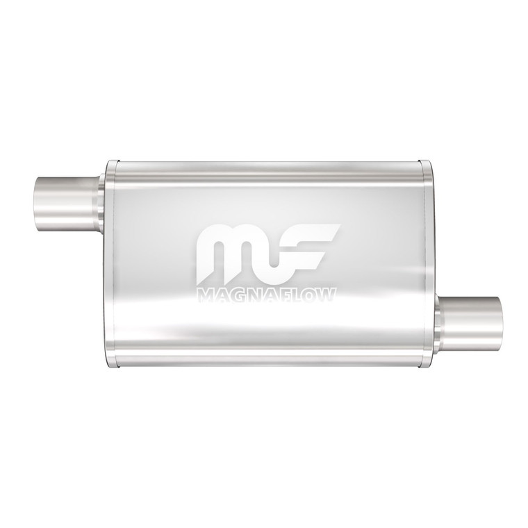 Magnaflow Performance Stainless Steel Muffler | Deep Tone | Reversible | Oval Shape