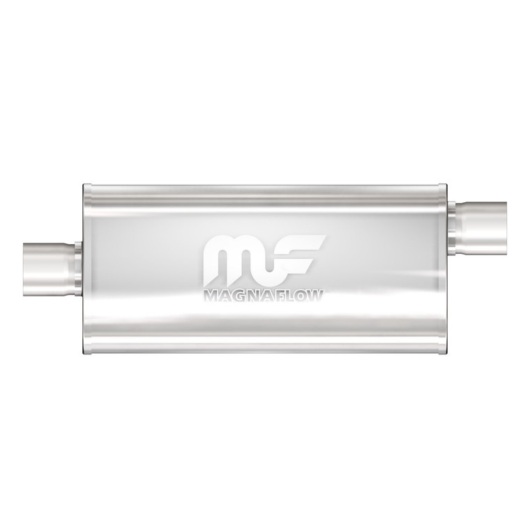 Magnaflow Performance | Stainless Steel Exhaust Muffler | Loud Deep Tone | Reversible Design