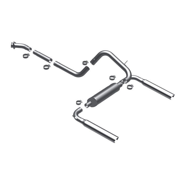 Powerful Sound | Magnaflow Performance Exhaust System Kit | Fits 1983-1992 Firebird & Camaro | Stainless Steel, Dual Exit, Easy Install