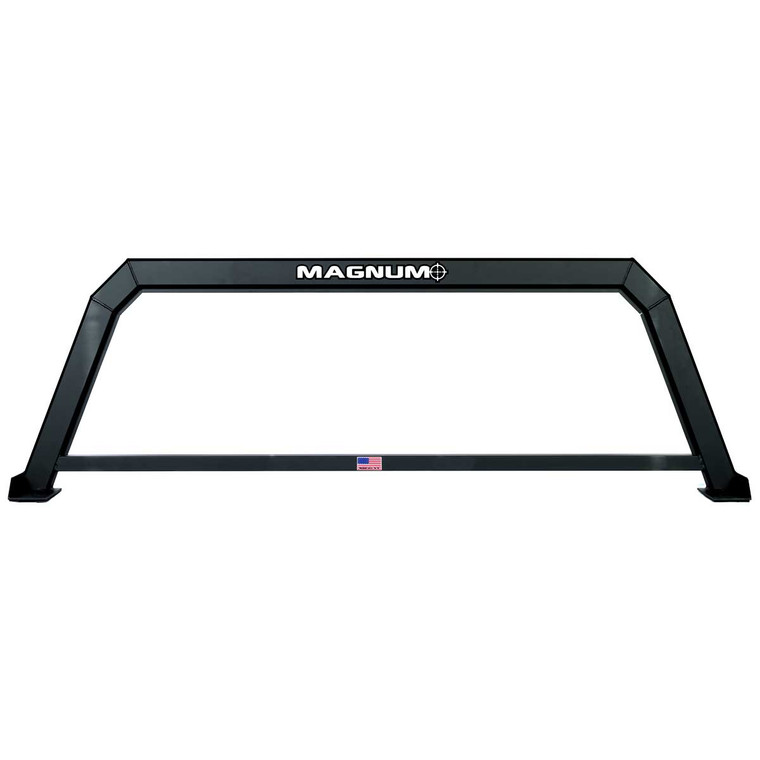 Superior Protection | Magnum Truck Rack Headache Rack, Standard Hollow Frame, Easy Install, 22 Inch, Matte Black, Aluminum