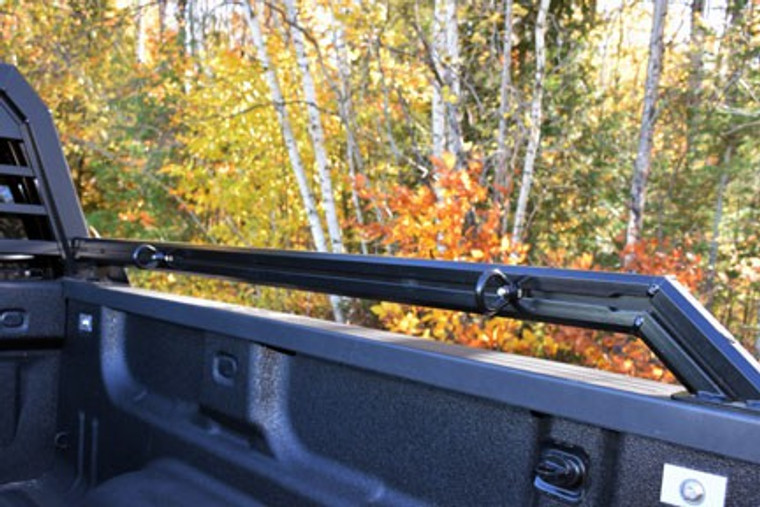 Upgrade Your Truck Now | 72" Black Powder Coated Bed Side Rail | 2016-2022 GMC Canyon, Chevrolet Colorado | No Tie Down | Stylish Design