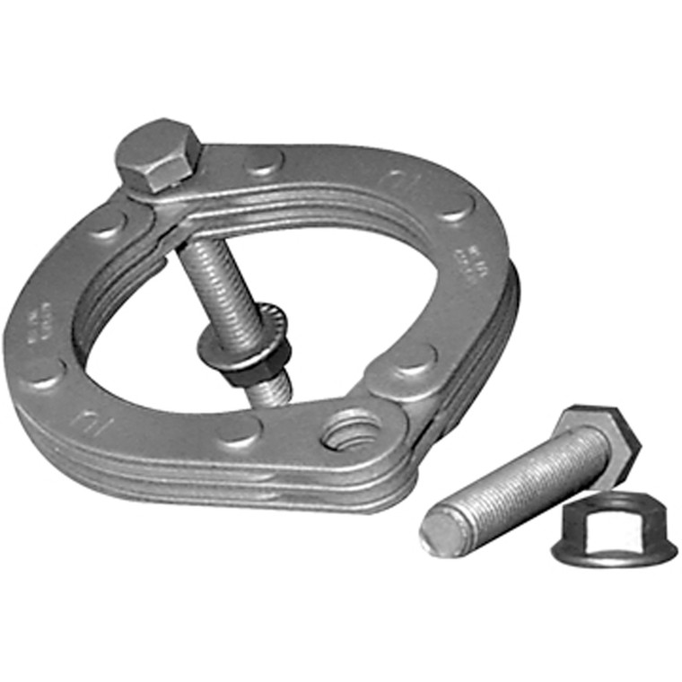 Nickson Steel Exhause Pipe Flange Repair Kit | Quick Solution for 1-3/4 to 2 Inch Diameter Pipes