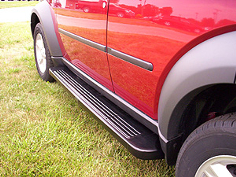 Extreme Durability Running Board Fits 15-24 Ford Transit-150,250,350 HD | Black TPO Plastic, Mounting Kit Required