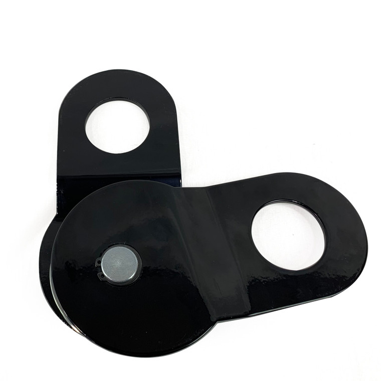 Overland Vehicle Systems Winch Snatch Block | Standard Duty | 16,000 lb Capacity | Black Gloss