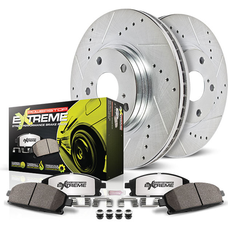 Upgrade Your Braking Power with Power Stop Brake Kit | Fits Various Dodge & Chrysler Models 2005-2014