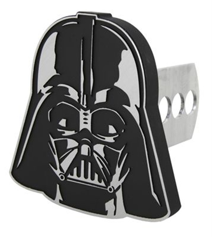 Darth Vader Head Trailer Hitch Cover | Fits 2 Inch Receiver | Metal Construction