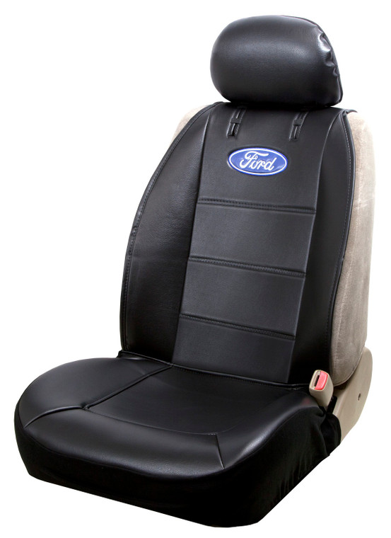 Ultimate Ford Logo Seat Cover | Easy to Install | High Quality Vinyl | Single Pack
