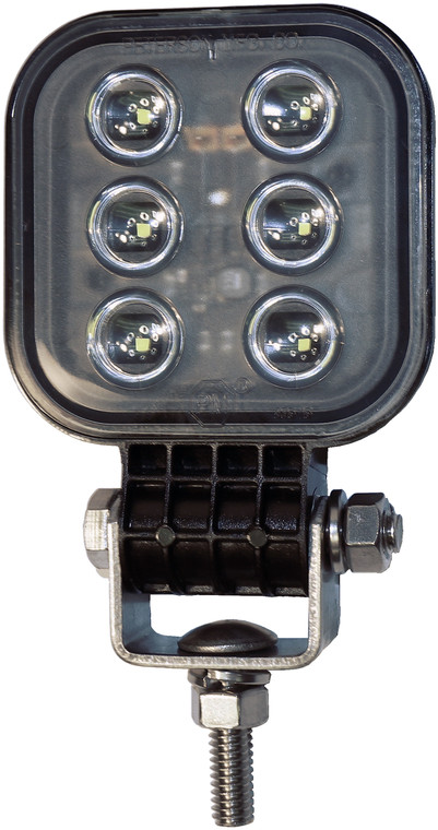 Peterson Mfg. 3x3 Inch Square Work Light | Ultra Bright 500 Lumens | High Vibration Resistance | Low Amp Draw