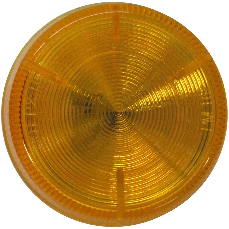 Peterson Mfg LED Clearance Light | Round Amber Lens | Grommet Mount | 2-1/2 Inch | 9-16V Range