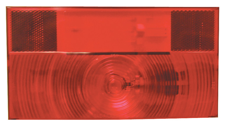 Peterson Mfg. Trailer Light | RV Stop/ Turn/ Tail Light | Incandescent Rectangular Red Non-Submersible