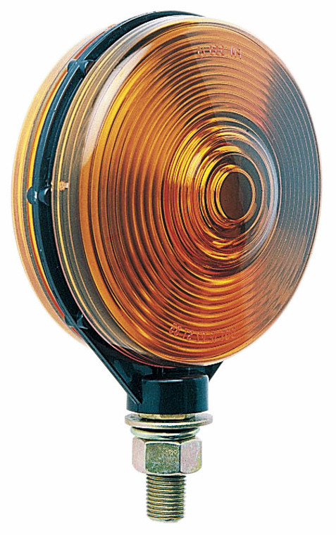 Peterson Mfg. Double-Face Amber Parking/Turn Signal Light Assembly | Incandescent | Pedestal-Mount | Durable