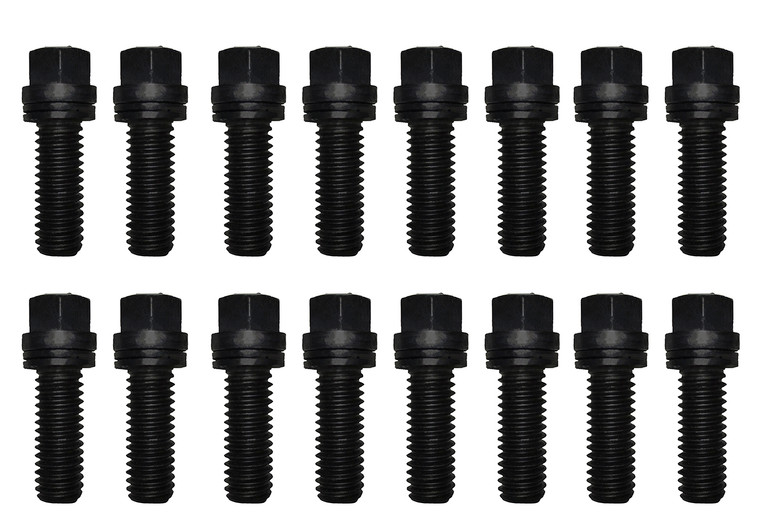 Upgrade Your Exhaust System With Proform Parts Hex Head Bolt Set | Universal Fit | Black Oxide Finish