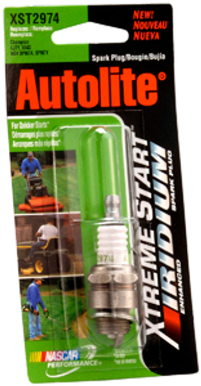 Outperform average plugs | Autolite Xtreme Start Spark Plug: Quicker Starts, Iridium Enhanced, Platinum, Solid Terminal