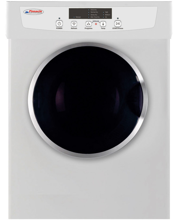 Pinnacle Clothes Dryer | Vented Drying System | Stainless Steel Drum | 13lb Capacity | Wrinkle Guard
