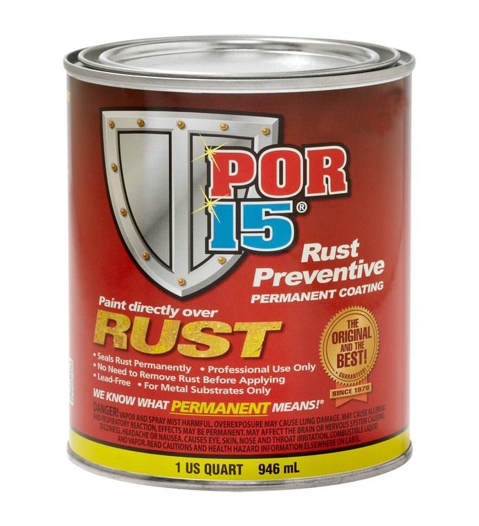 Destroy Rust Permanently | Gray 1 Quart Rust Treatment | For Automotive/Industrial/Marine