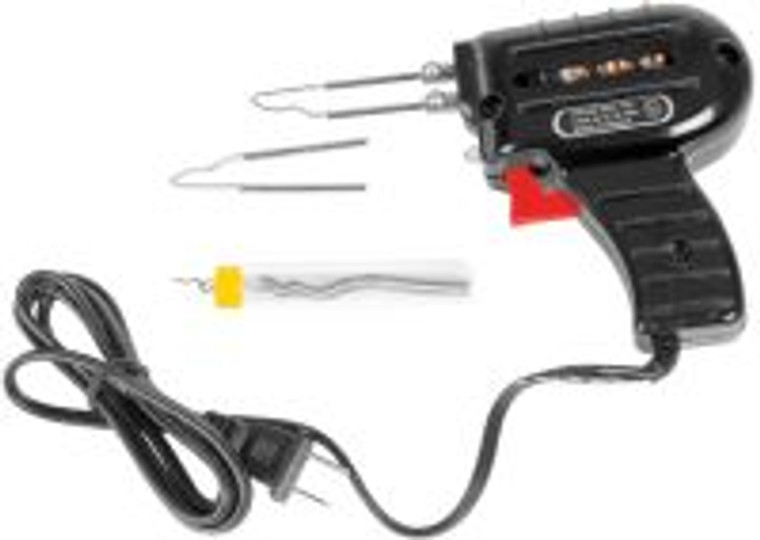 Powerful 85W Corded Electric Soldering Iron | Pistol Grip Style | Built-In Spotlight