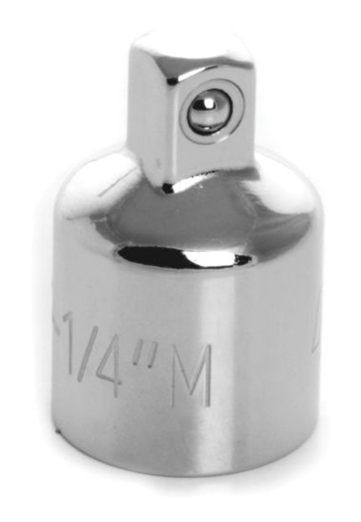 Superior Chrome Vanadium Socket Adapter | 3/8" Female x 1/4" Male | Chrome Plated | Durable & Corrosion Resistant