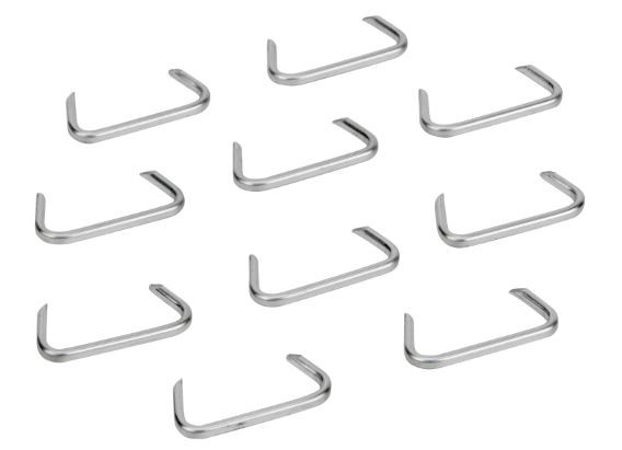 Heavy-Duty Hog Ring Fasteners | Ideal for Upholstery, Fencing, and more | Pack of 1000