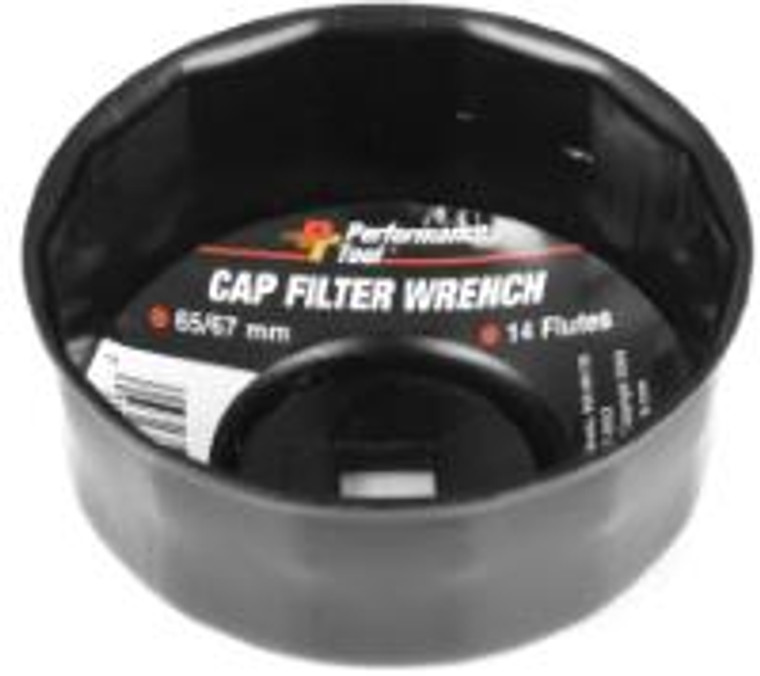 Versatile Steel Oil Filter Wrench | Fits Multiple Brands | Cap Type | 3/8 Inch Drive