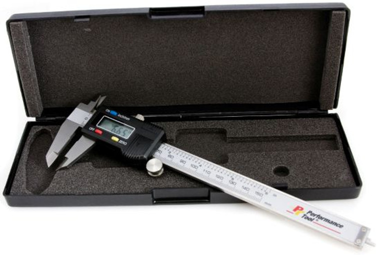 Precise Performance Tool Digital Measuring Caliper | 0-6 Inch Range | LED Display