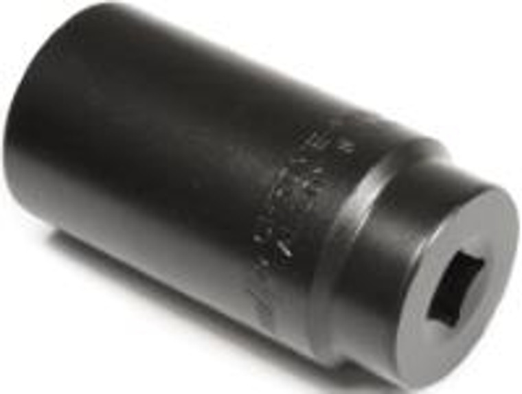 Heavy Duty 1/2 Inch Drive Black Socket | 33mm Metric Axle Nut Socket | Chromoly Steel | Fits GM Applications