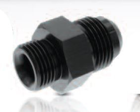 High Performance -10 AN Male To -10 AN Adapter Fitting | Black Aluminum - RHP 920 Series