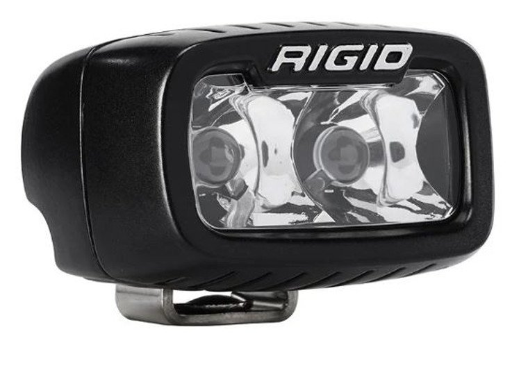 Rigid Lighting SRM LED Driving/Fog Light | 15W | Spot Beam | Unbreakable Lens | IP68 Rated | Off-Road Only