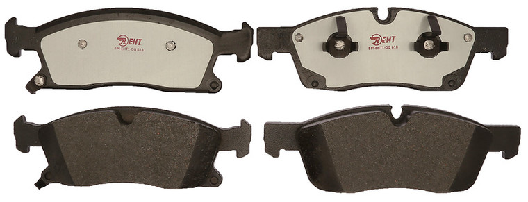 Raybestos Brakes Brake Pad Set - Quiet Operation, Superior Stopping Power | Element3, OE Replacement, Hybrid Technology
