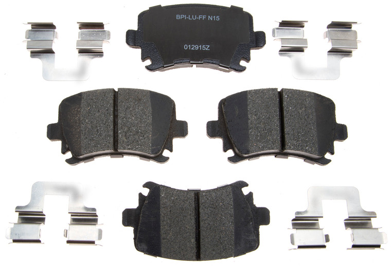 Raybestos Brakes D1108 Brake Pads | Ceramic Set of 4 | R-Line OE Replacement