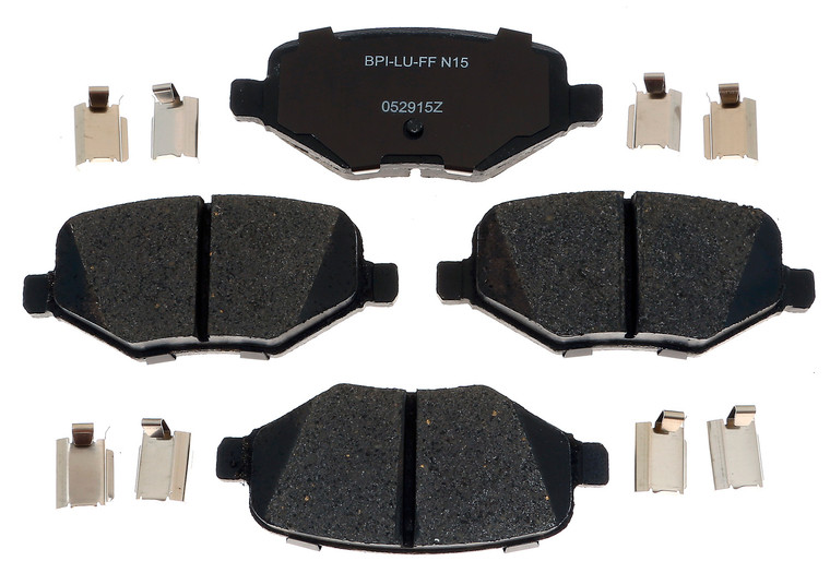 Raybestos Brakes Brake Pad MGD1377CH R-Line; OE Replacement; Ceramic; Includes Mounting Hardware