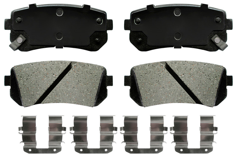 Raybestos Brakes Brake Pad MGD1829CH R-Line; OE Replacement; Ceramic; With Hardware