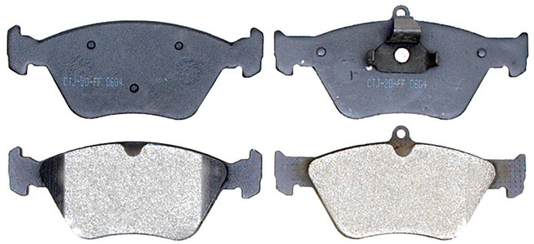 Raybestos Brakes Brake Pads | Saab 900 1994-1996 | Semi-Metallic, Noise Reduction, OE Match