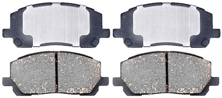 Top Performance Ceramic Brake Pads | 2001-2007 Toyota Highlander | Noise Reduction, Durability